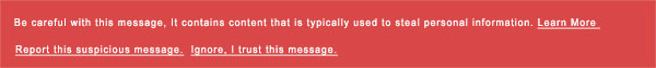 gmail warning for van isle classifieds