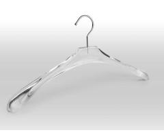ITALIAN MADE CLEAR CLOTHING/COAT HANGERS